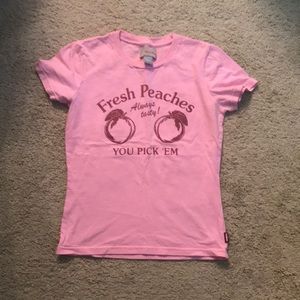 Hollister peaches shirt